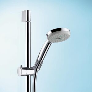 Ensemble de douche avec mitigeur thermostatique Hansgrohe Ecostat comfort